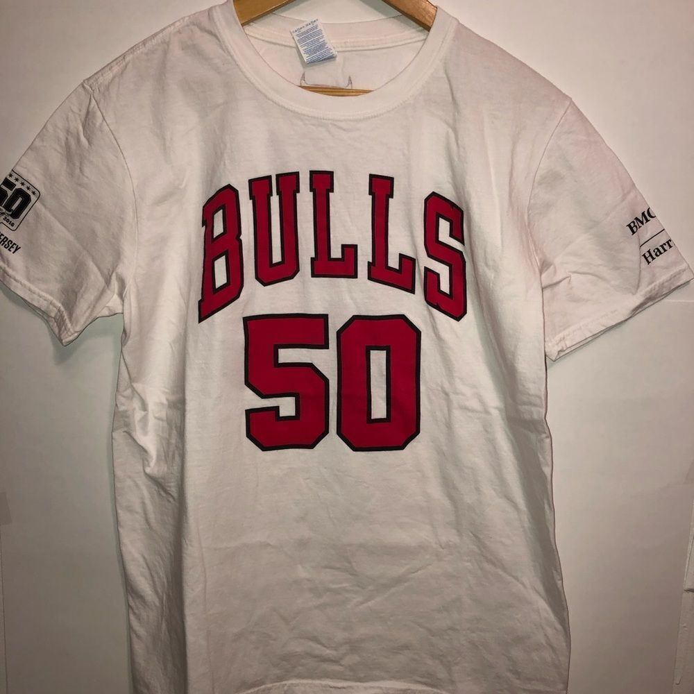 Gildan Chicago Bulls 50yr Anniversary Season Shirt
